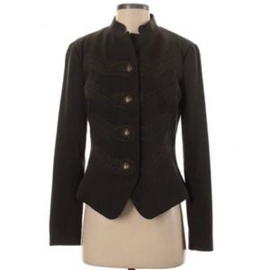 Cabi Military Embroidered Corps Jacket